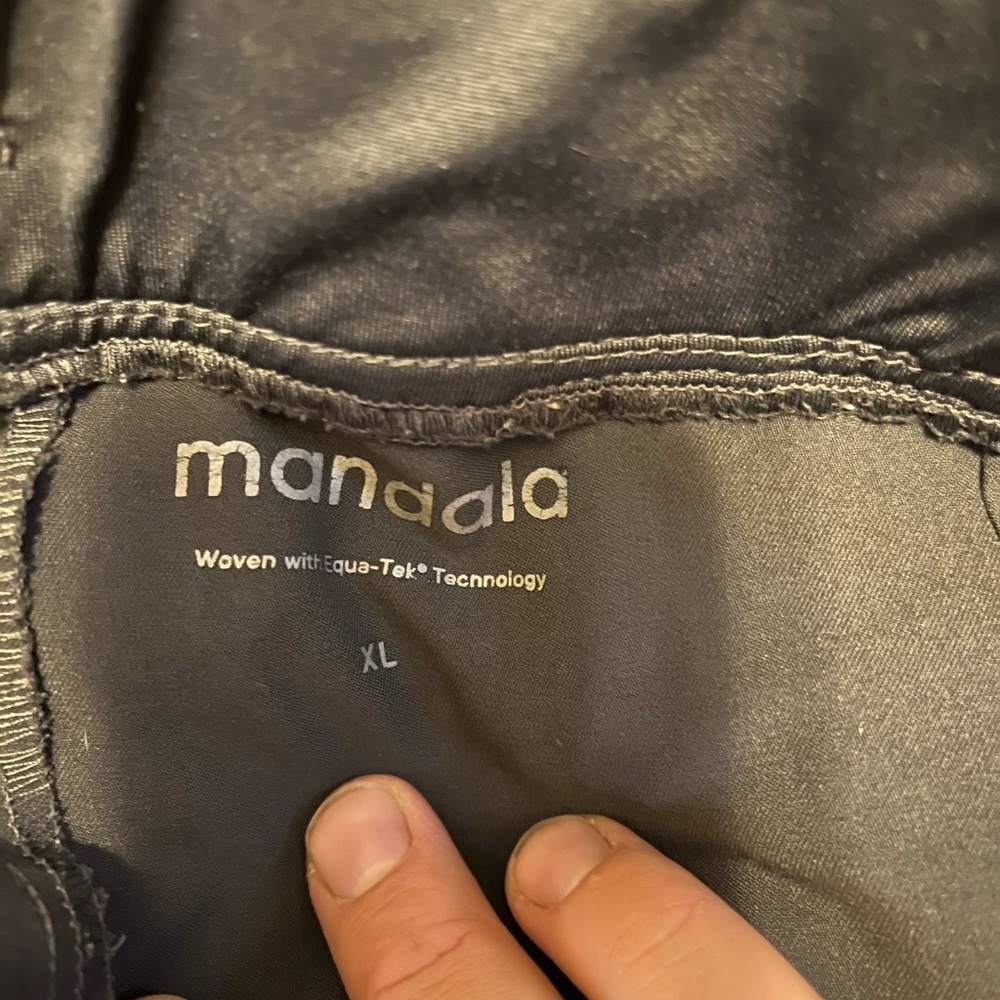 Mandala dark gray scrubs set